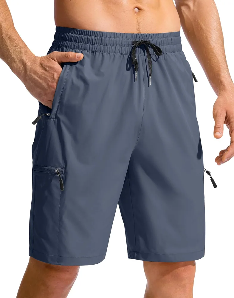 Men's Board Shorts, Grey Blue