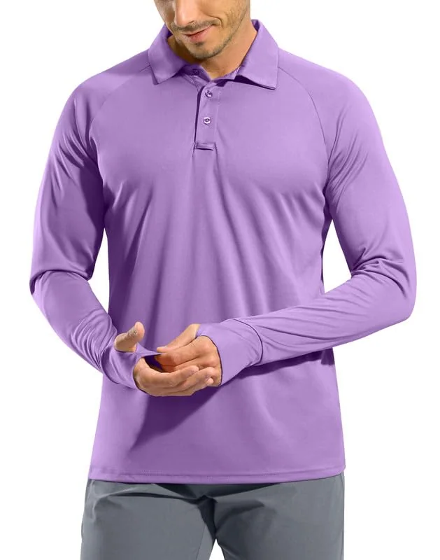 Men's Golf Polo, Purple