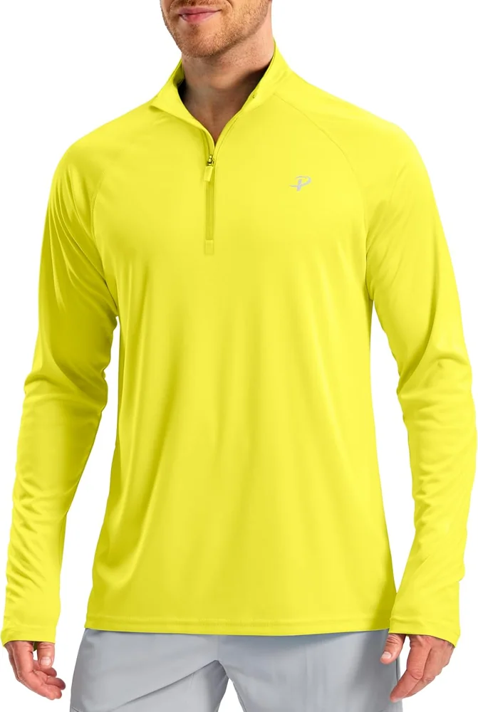 Men's Long-Sleeve Sun Shirt IV, Wheat Yellow