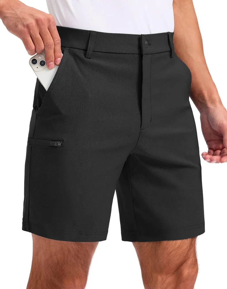 Men's 9-Inch Golf Shorts II, Black