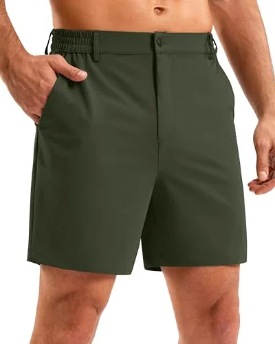 Men's 5-Inch Golf Shorts II, Army Green