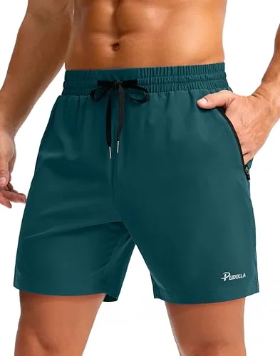 Men's 7-Inch Running Shorts II, Deep Green