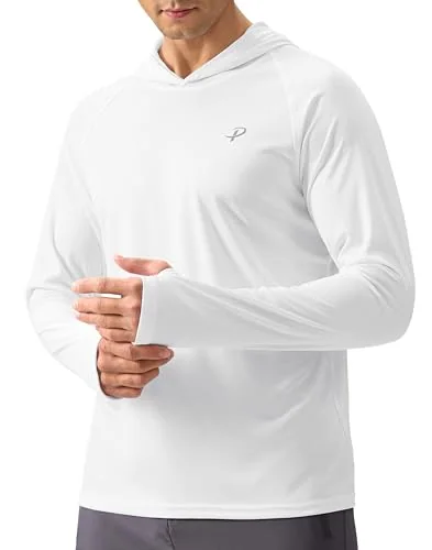 Men's Sun Hoodie, White